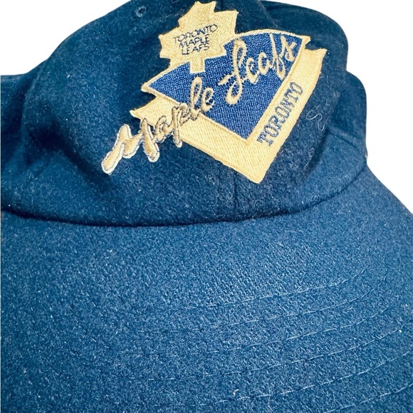 VTG ‘80s/‘90s Toronto Maple Leafs NHL Hockey Snapback Cap Hat - Picture 6 of 6